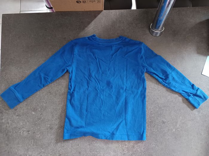 Haut sweat bleu 5 ans - photo numéro 3