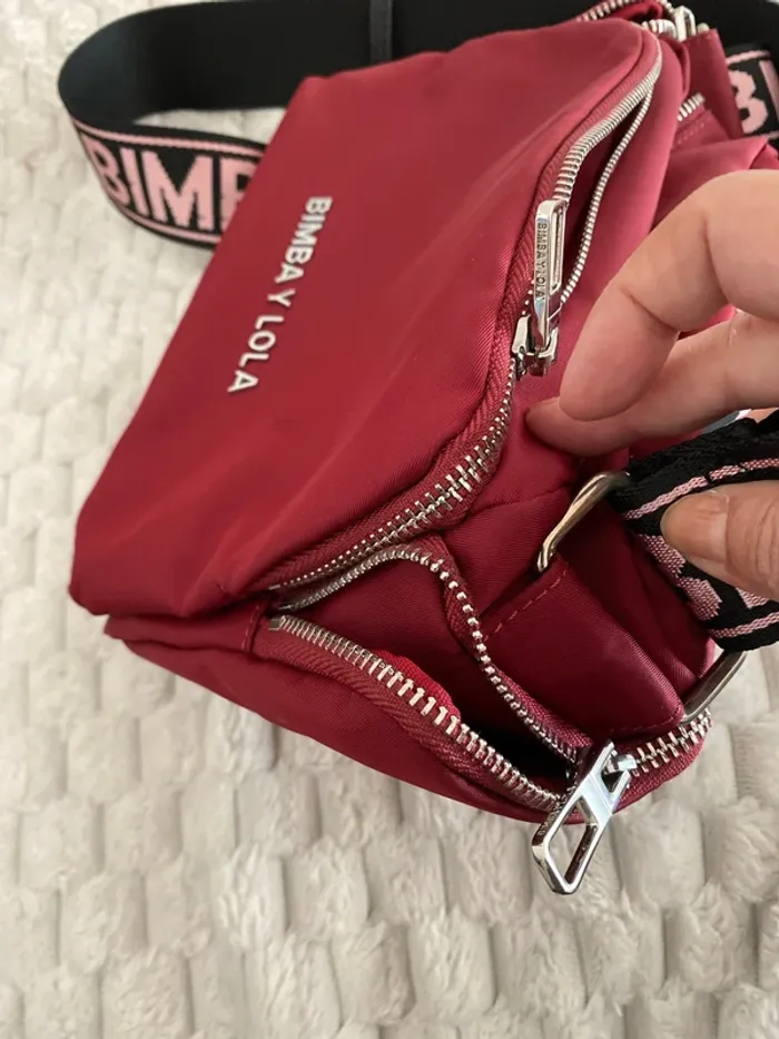 Sac bandoulière bordeaux - photo numéro 6