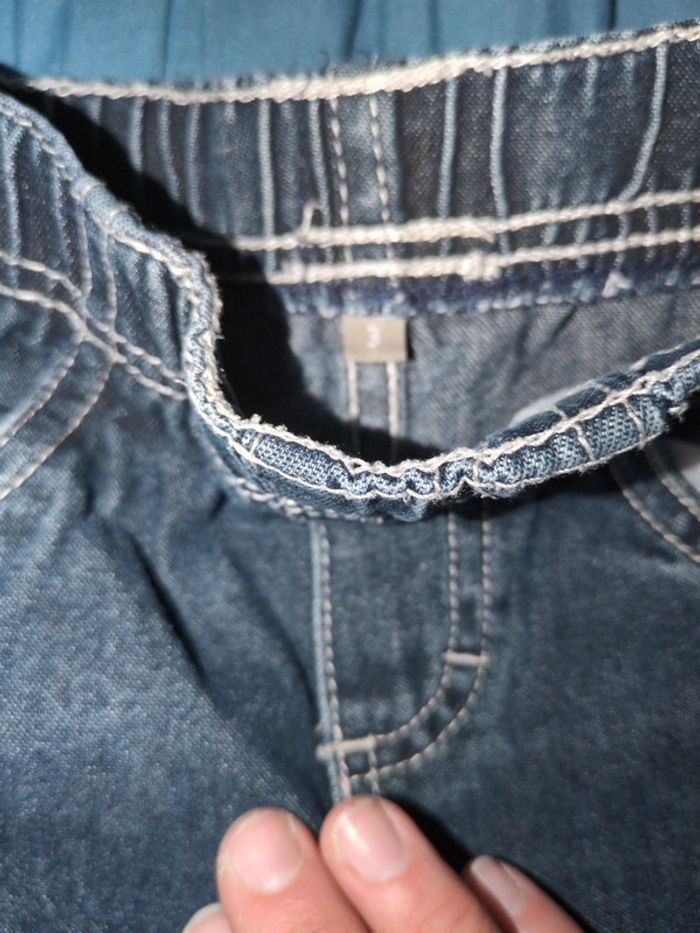 Jean ceinture élastique garçon - photo numéro 2