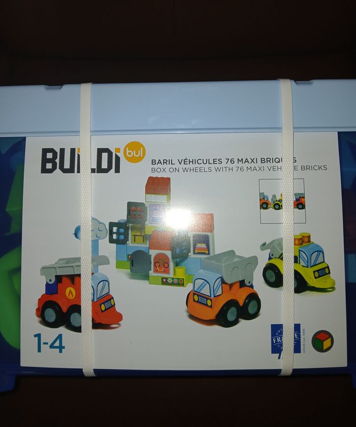 jouet garcon maxi briques 76 baril vehicules de 1 a 4 ans - photo numéro 3