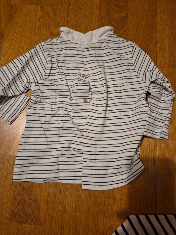 Lot de 3 tee-shirt bout'chou 12 mois - photo numéro 4