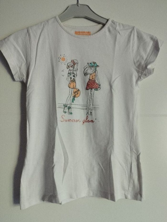 Tee shirt 10 ans fille manches courtes n°3