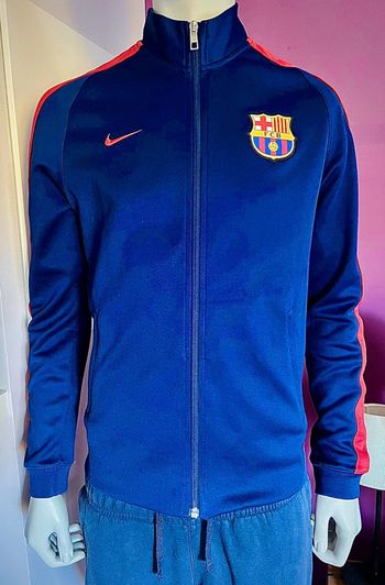 Veste de Survêtement Foot ZIP Nike F.C Barcelone Taille M Très bon état