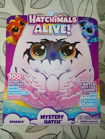 hatchimals alive oeuf Dragon éclosion secrète neuf
