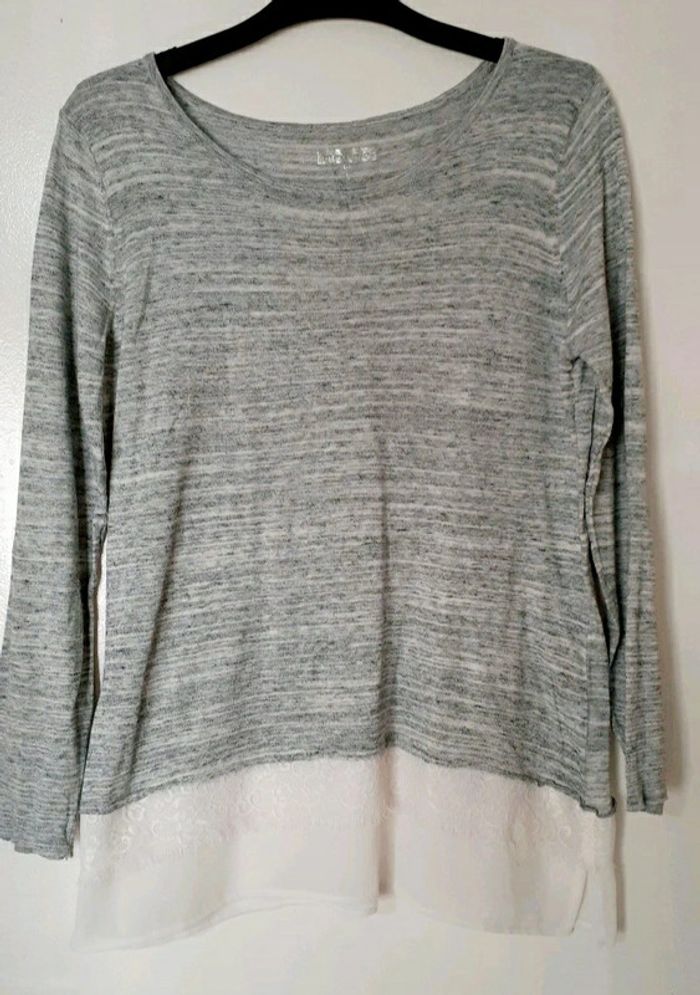 Sweet gris et blanc taille 40