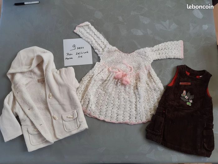 Lot complet de vêtements bébé (fille) 0-12 mois - photo numéro 15