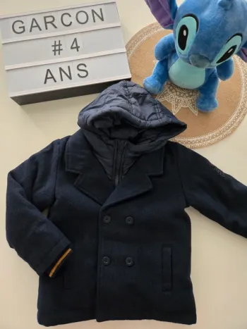 Manteau chaud lulu castagnette 4ans