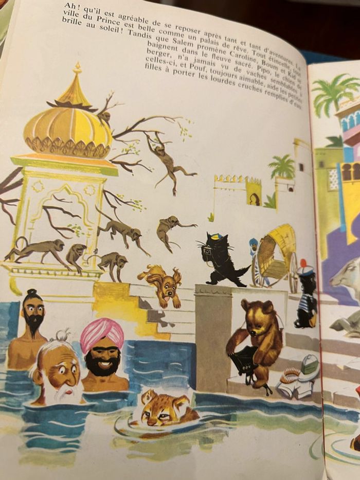 1974 Recueil ancien Les Aventures de Caroline 156 pages Grands Albums Hachette Pierre Probst - photo numéro 12