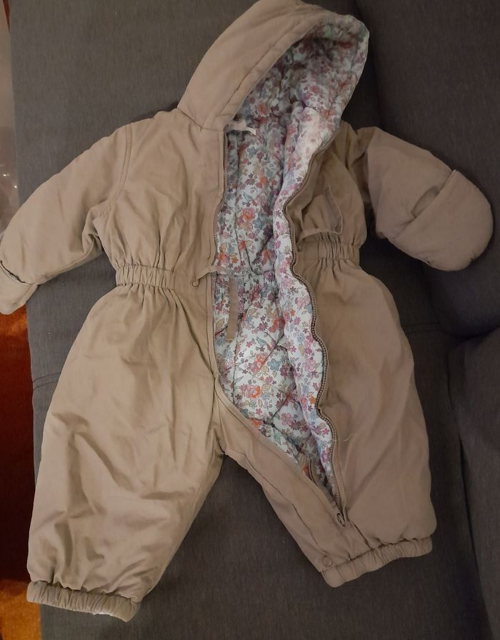 Combinaison bébé petit bateau