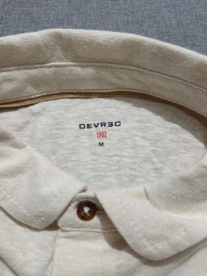 C31 polo crème Devred M - photo numéro 3