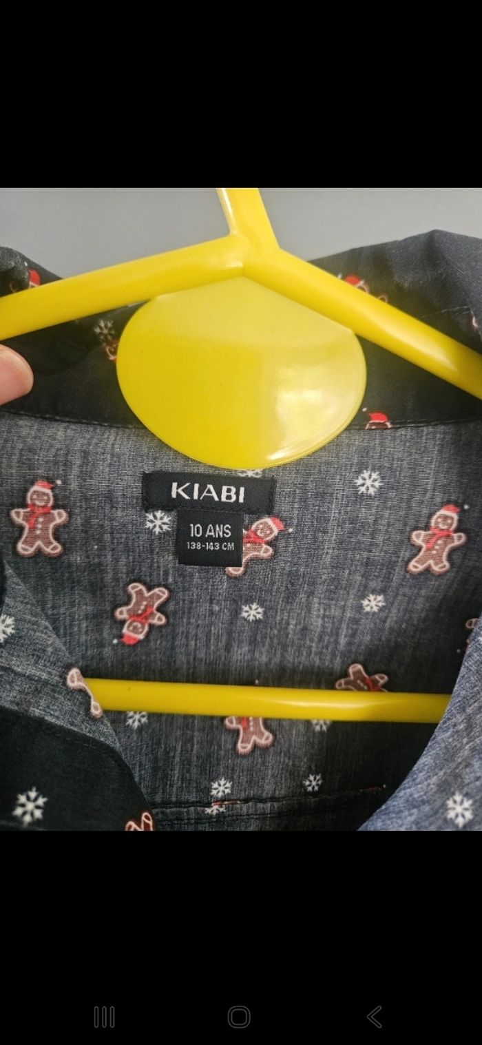 Chemise de noel enfant - photo numéro 3