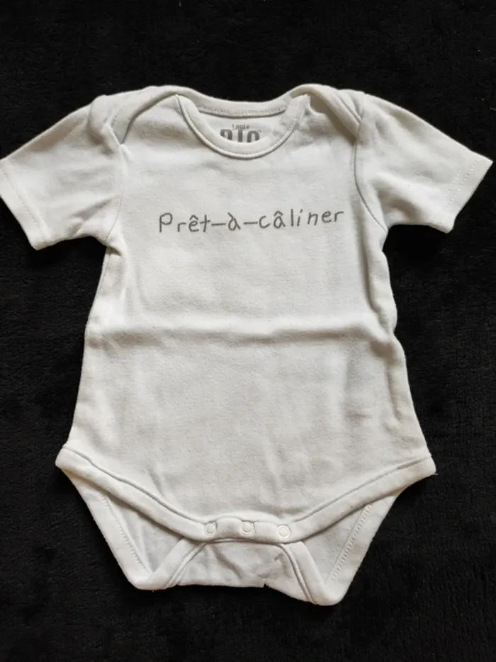 Lot de 9 body manches courtes 1 mois - photo numéro 9