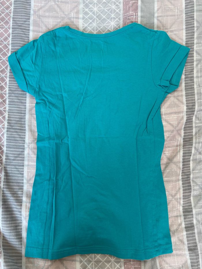 T-shirt bleu Gémo - photo numéro 4