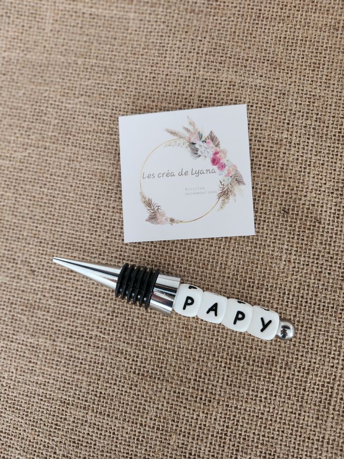 Bouchon bouteille personnalisé - photo numéro 2