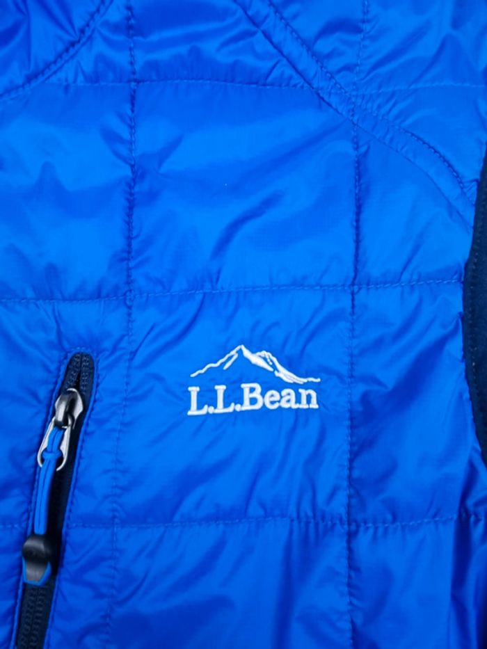 Doudoune sans manches L.L. Bean bleue – Taille L Hommes (mesures en photos) - photo numéro 3