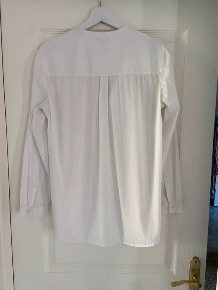 Chemise blanche sans col Caroll taille 42 - photo numéro 13