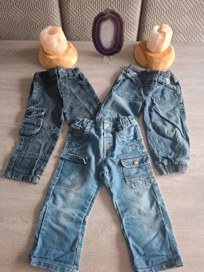 Lot de 12 pantalons et salopettes 24 mois - photo numéro 2