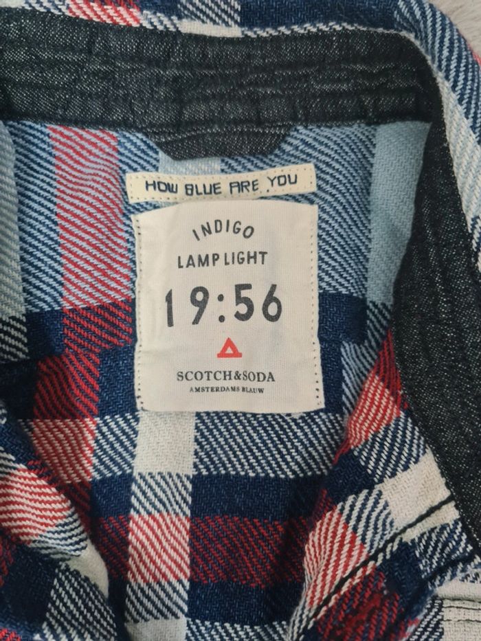 Jolie chemise  hiver Scotch&Soda garçon 8 ans - photo numéro 3