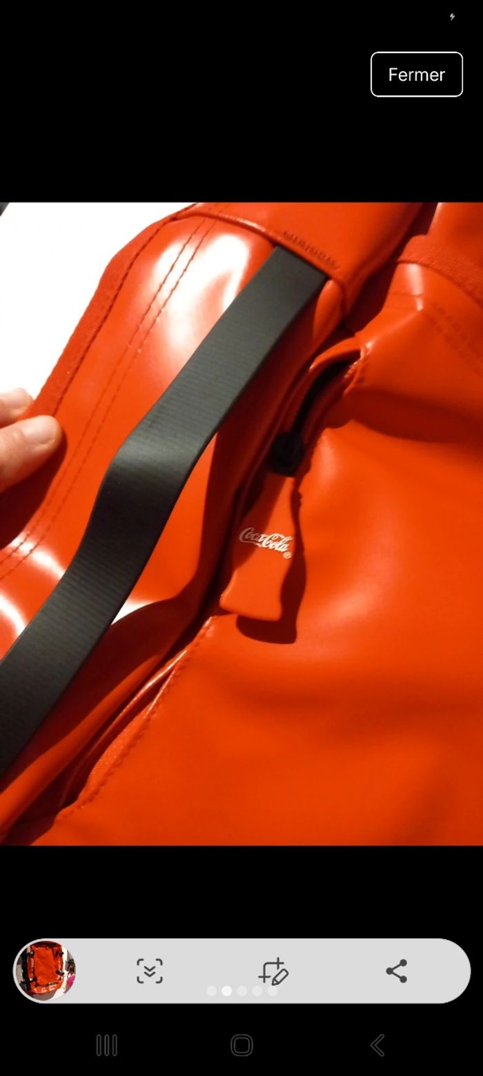Sac de sport ou de voyage coca cola - photo numéro 2