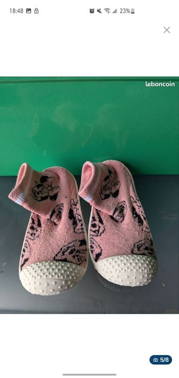 Chaussons minnie T21/22