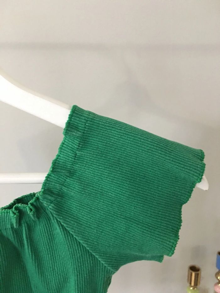 Top vert élastique taille S - photo numéro 2