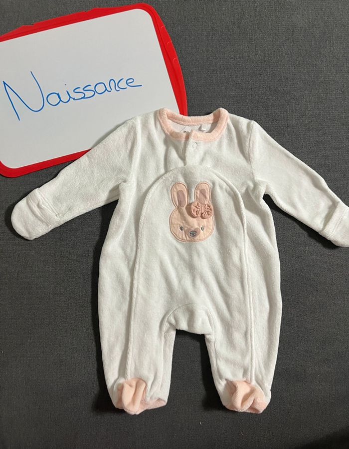 Pyjama naissance lapin