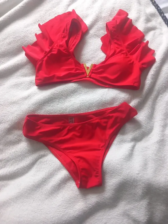 Maillot de bain rouge S