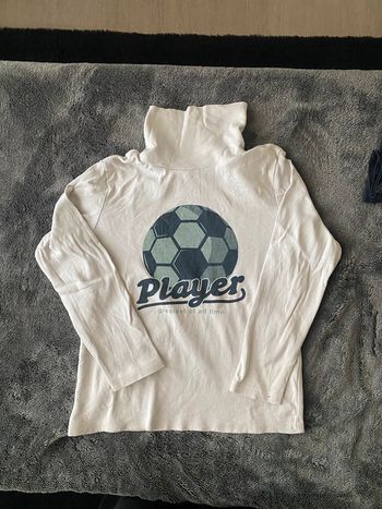 Teeshirt col roulé garçon 6 ans