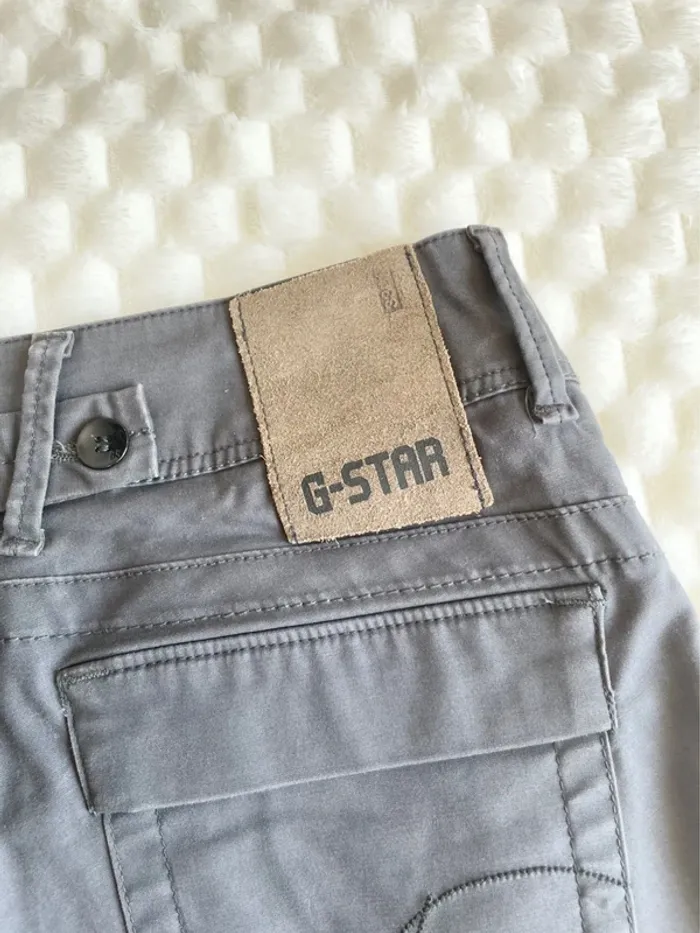 Pantalon gris G-star - photo numéro 3