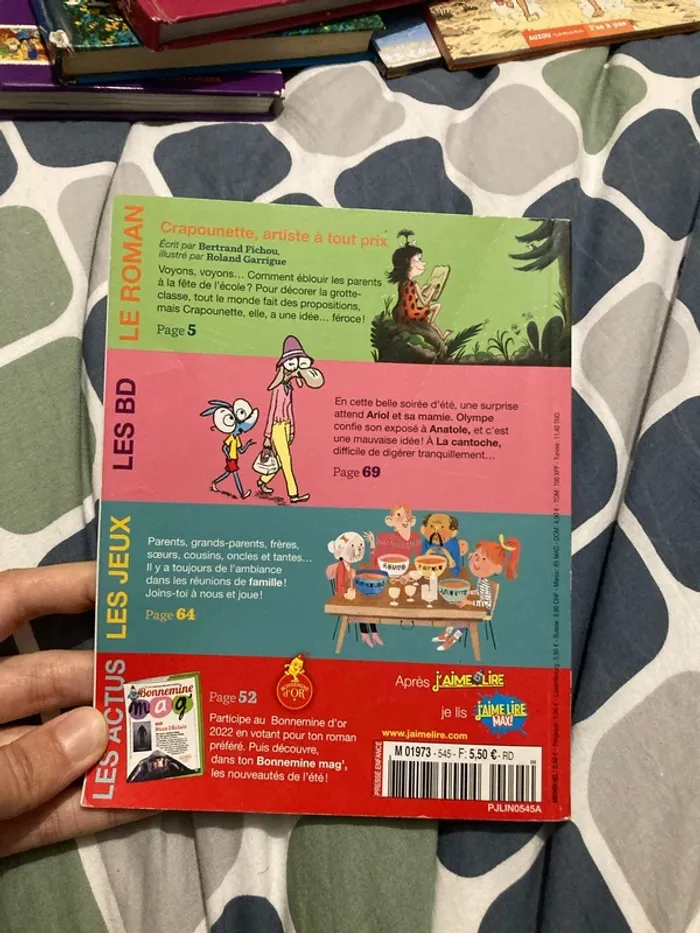 Livre j’aime lire crapounette artiste et tout prix - photo numéro 2