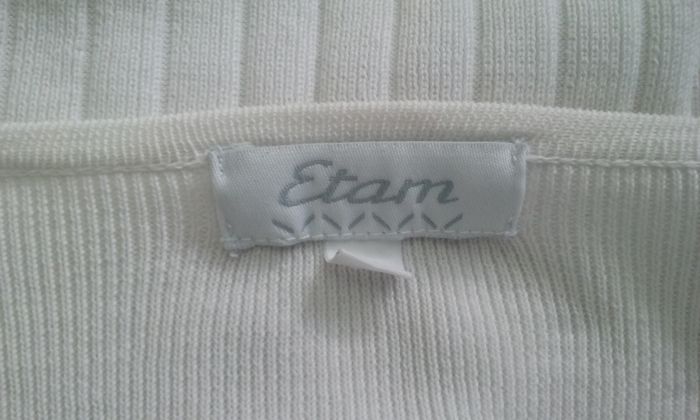 pull blanc Etam femme - photo numéro 4