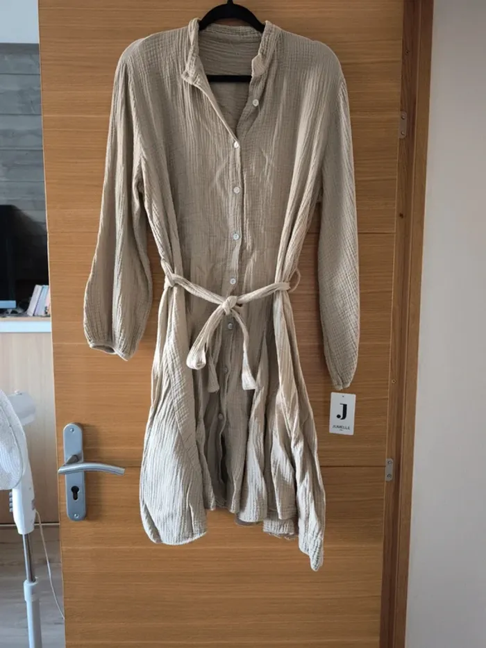 Robe beige
