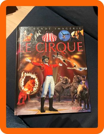 Livre pour enfants la grande imagerie fleurus le cirque