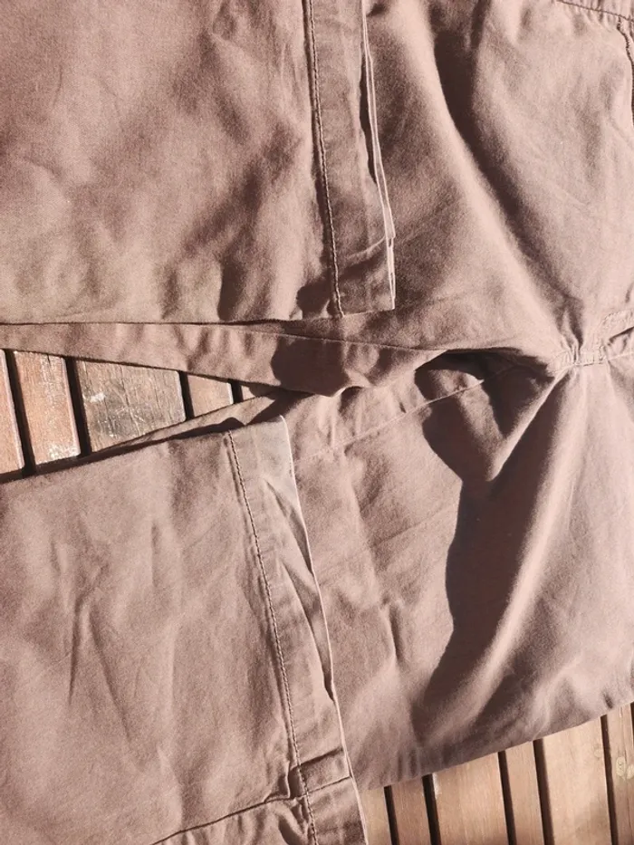 Pantalon marron promod - photo numéro 2