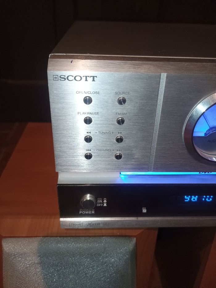 Chaîne Hi-Fi Scott MDX i75WS + 2 enceintes bois - photo numéro 3