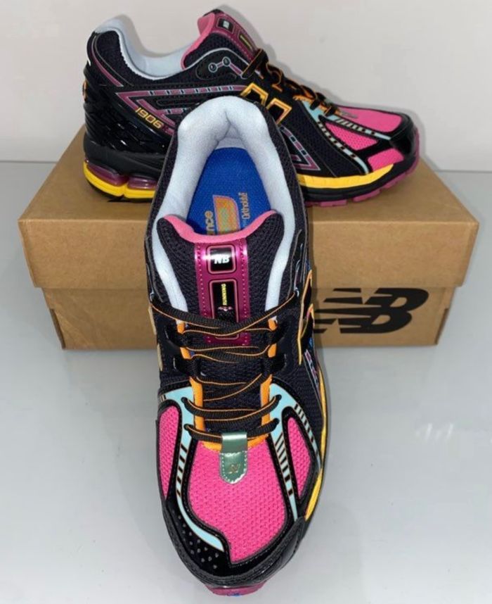 NEW BALANCE baskets 1906 'Neon Nights' Multicolore 38 - photo numéro 5