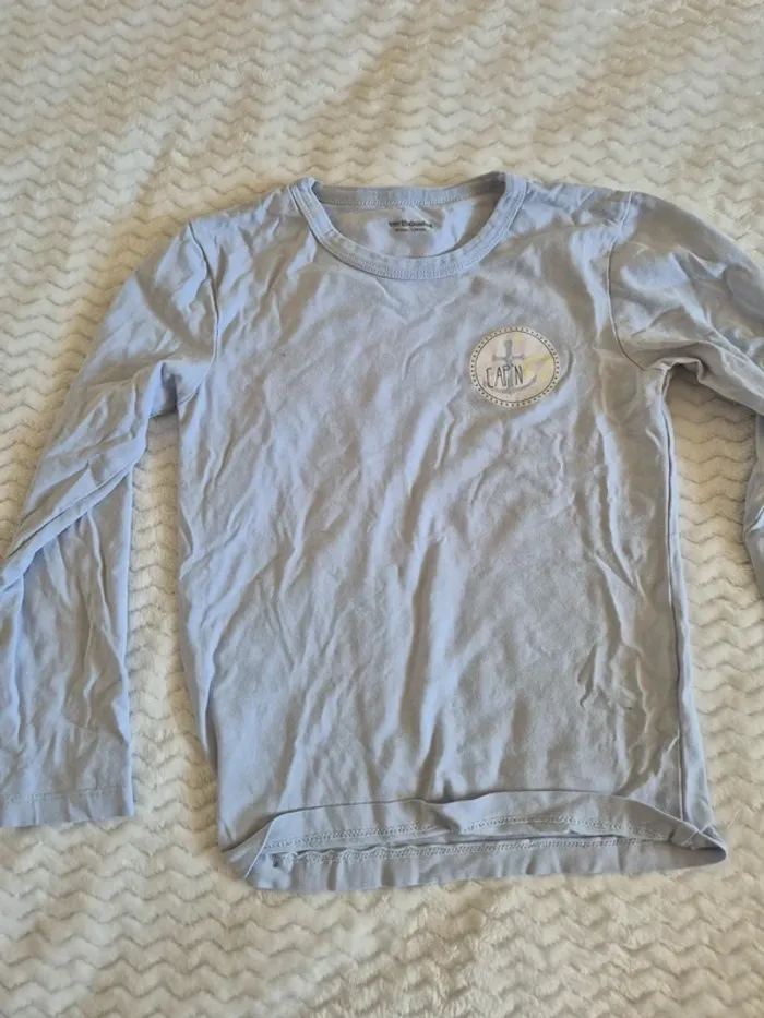 Lot de 3 maillots de corps manches longues  10 ans - photo numéro 4