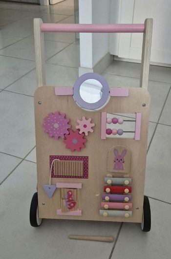 Trotteur Chariot de Marche Rose