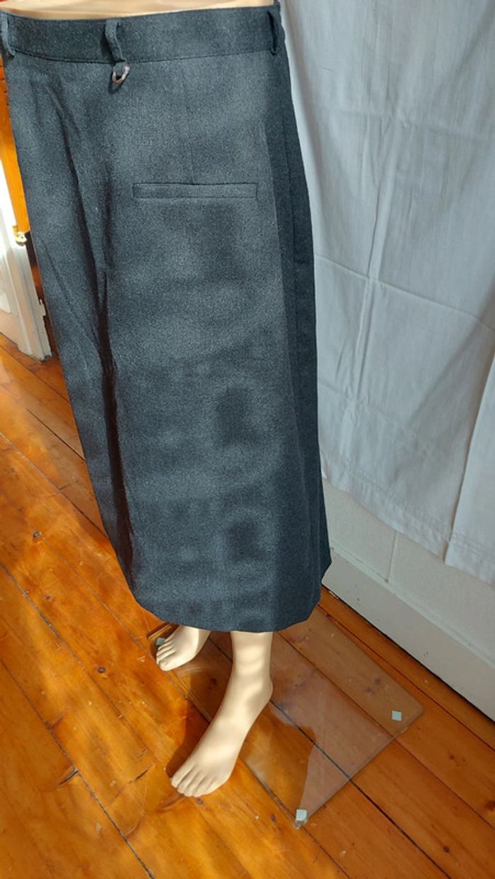 Jupe grise - légère- motif uni/ your 6th sense taille 5XL/50 - photo numéro 5