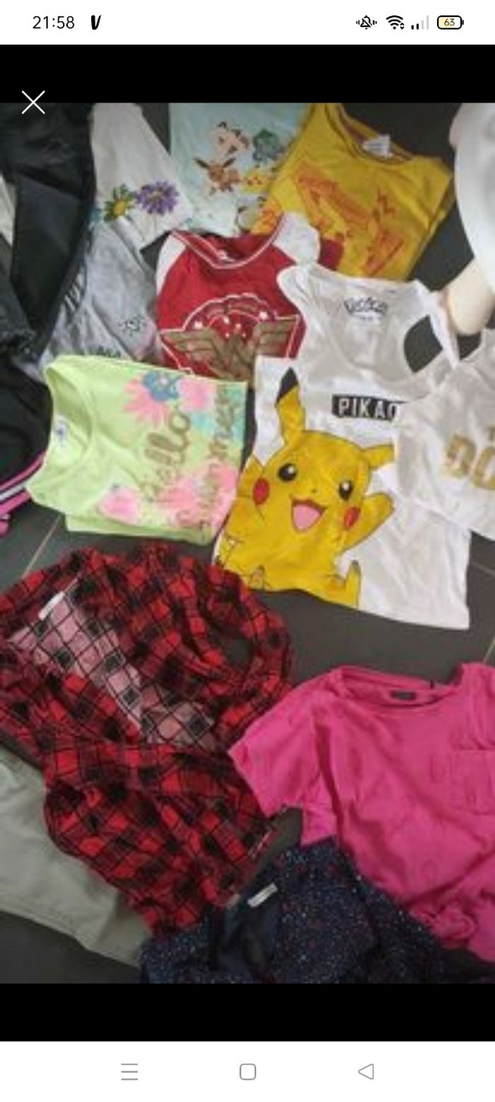 Lot vêtements fille 8 10 ans - photo numéro 5