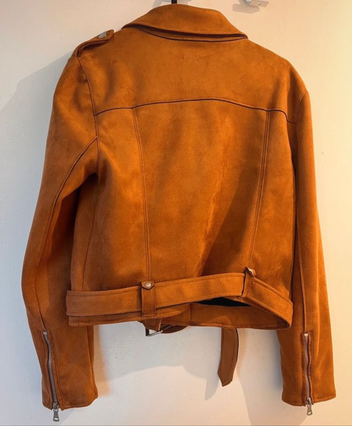 Femme - veste marron clair - photo numéro 3