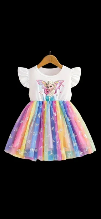 Robe Elsa Frozen 5 ans