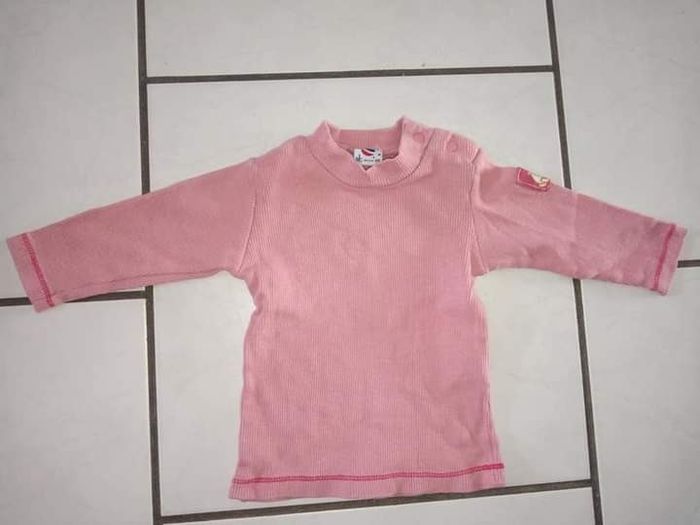 Maillot manches longues fille 1 mois 54 cm