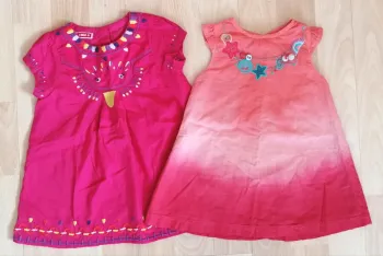 Lot de 2 robes Dpam 3 mois