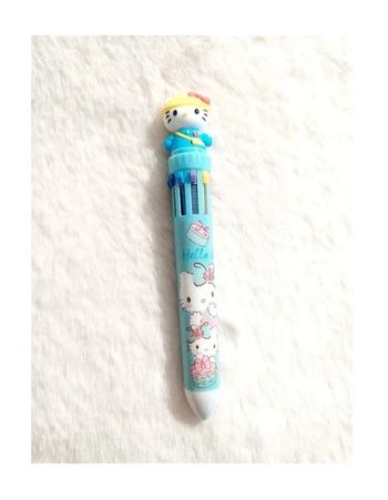 Stylo multicolore 10 couleurs Hello Kitty