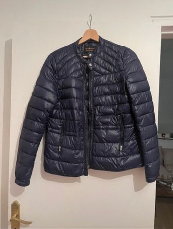 Veste matelassée bleu marine
