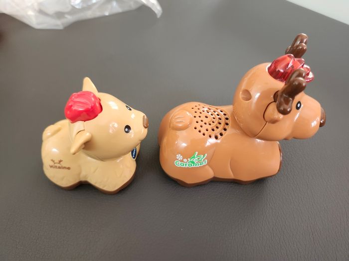 Tut tut bolides animaux caramel renne de Noël papa bébé voiture - photo numéro 5