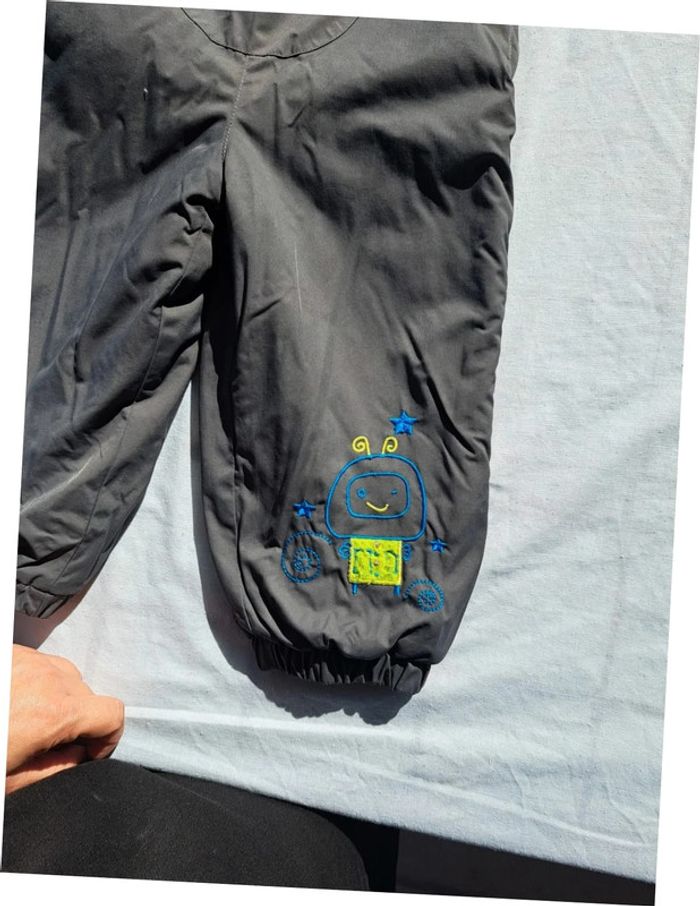 Combinaison manteau + salopette Ski Polochon 2A fourré - photo numéro 3