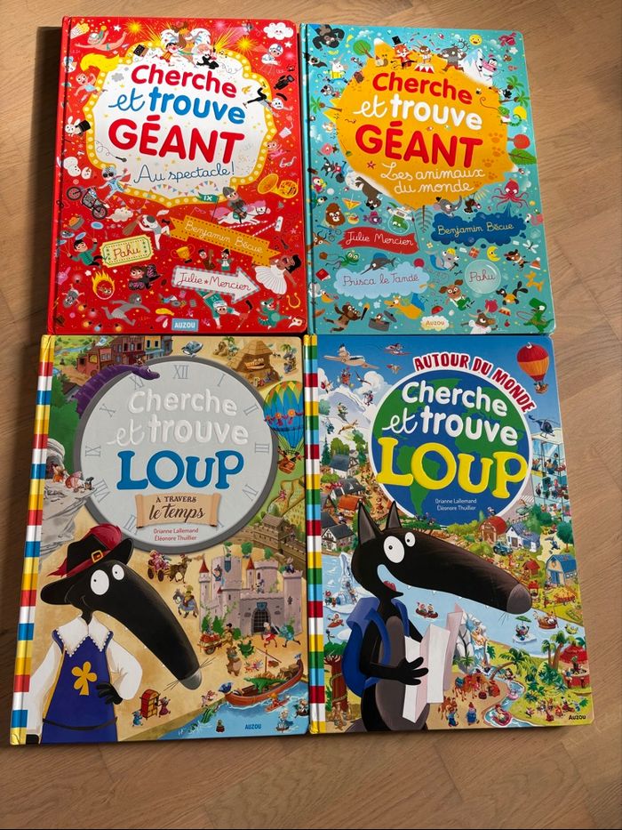 Livres cherche et trouve géant