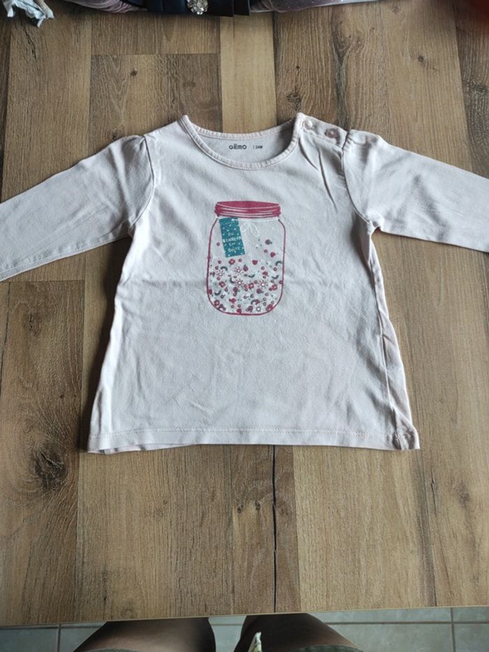 Tee-shirt ML 24 mois